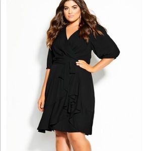 NWT City Chic wrap dress